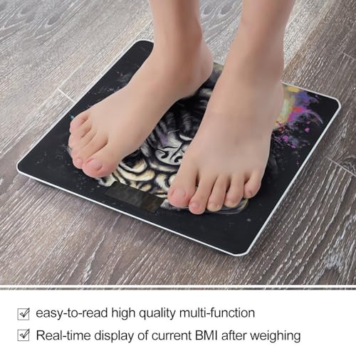 Báscula digital de baño precisa con pantalla grande miniatura 5