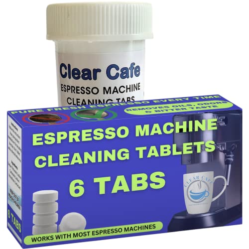 Espresso Machine Cleaning Tablets - Espresso Machine Cleaner - Best for Breville Miele Krups Jura Espresso Makers -Delonghi Cleaning Tablets - Espresso Machine Accessories