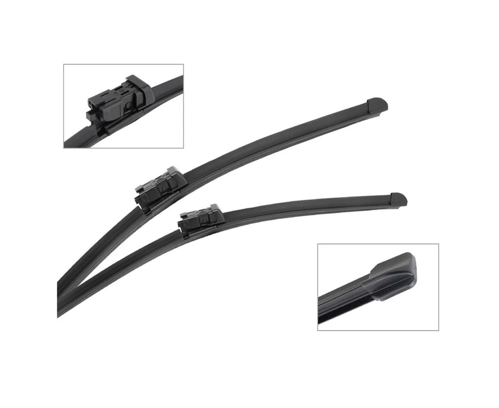 Escobillas Limpiaparabrisa Para Fiat 500C 2009-2016 Limpiaparabrisas Delantero Botón Pulsador Accesorios Para Escobillas Limpiaparabrisas