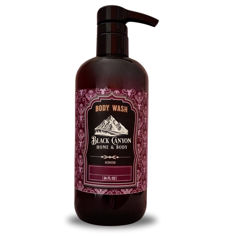 Black Canyon Currant & Amber Scented Body Wash, 16 Oz