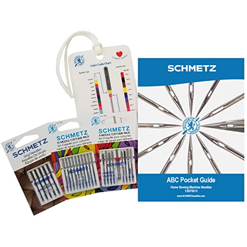 SCHMETZ Sewing Machine Needle Sample Bundle