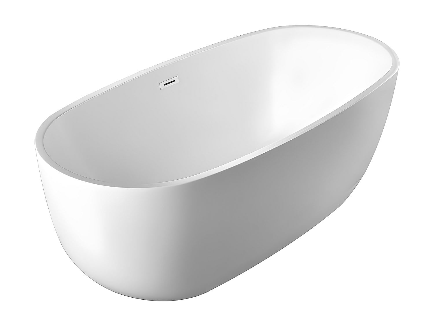 Venta-unica - BaÒera exenta NICA - 238L - 170 x 80 x 58 cm - Blanco