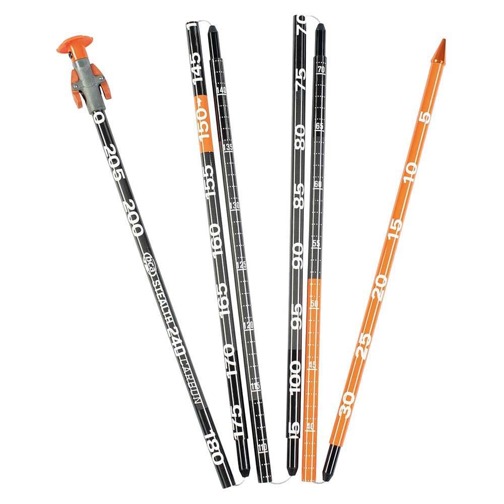 BCA Stealth 240 Carbon, sonde d'avalanche Unisexe - Adulte, Black, 1SIZ - 23H5100.1.1.1SIZ