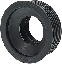 Schläfer 189812 | Guarnizione per Lavello in Gomma Nera 1 1/4" per Tubo di Scarico DN50 HT, Foro Tubo Interno Ø 28/32mm, Esterno Ø 50 mm, Manicotto Sifone Ø 32/50mm