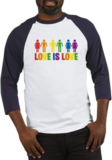 CafePress Love is Love Baseball Jersey Baseball Shirt