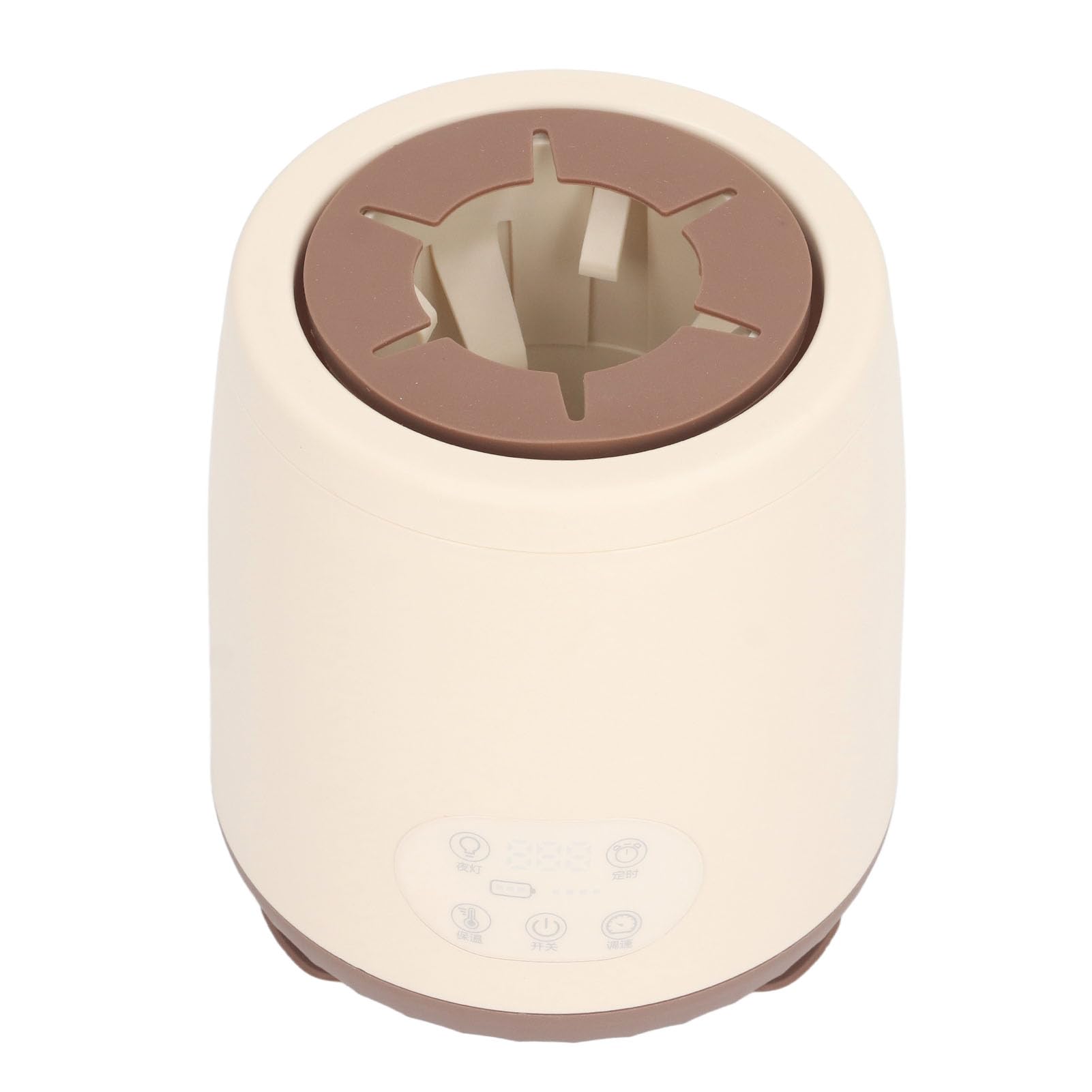 Agitateur et Mélangeur Automatique de Biberon de Lait pour bébé avec 5 Niveaux de Synchronisation pour un Mélange sans Effort pour les Nourrissons 6 X 5,3 Pouces (Kaki)