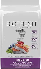 HERCOSUL Ração Biofresh Gatos Adultos Salmão 7 5Kg