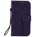Produktbild Nancen Compatible with Handyhülle Galaxy S4 / i9500 Flip Schutzhülle Zubehör Lederhülle mit Silikon Back Cover PU Leder Handytasche