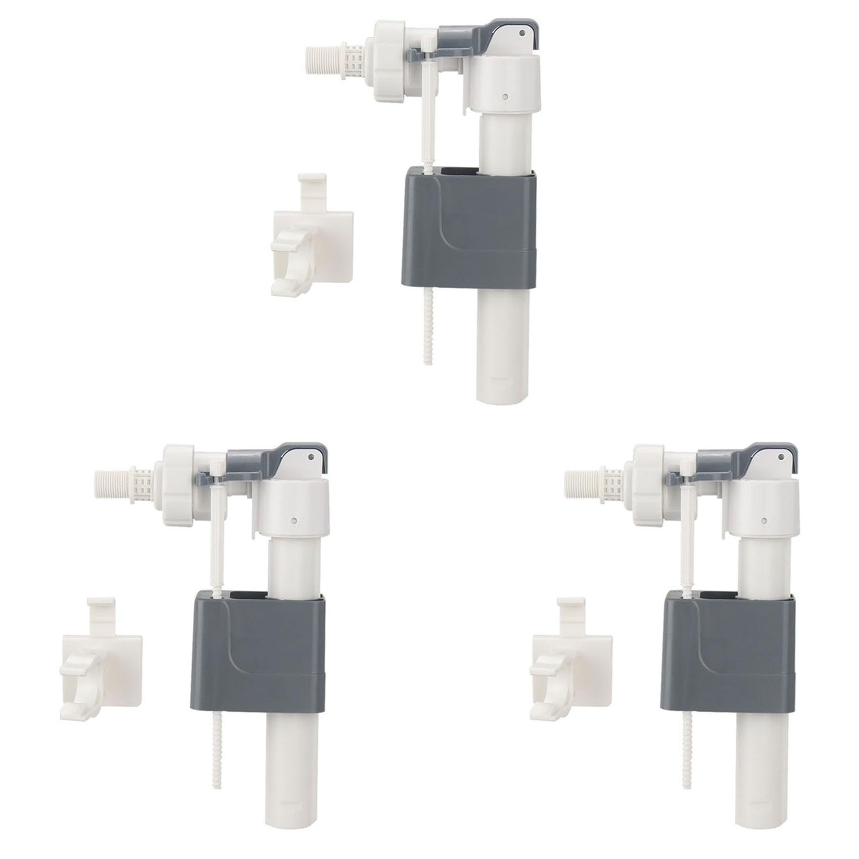 Hfgdnchva 3X Bathroom In-Wall Water Tank Inlet Valve Hang Wall Hanging Toilet Water Valve Water Inlet Accessories G3/8Inch