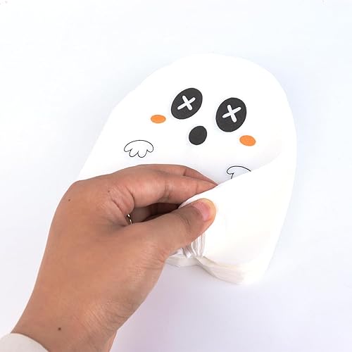 Miniatura 6 de Crazy Night Servilletas de Halloween para suministros de fiesta de Halloween, paquete de 50, servilletas de papel desechables de fantasma