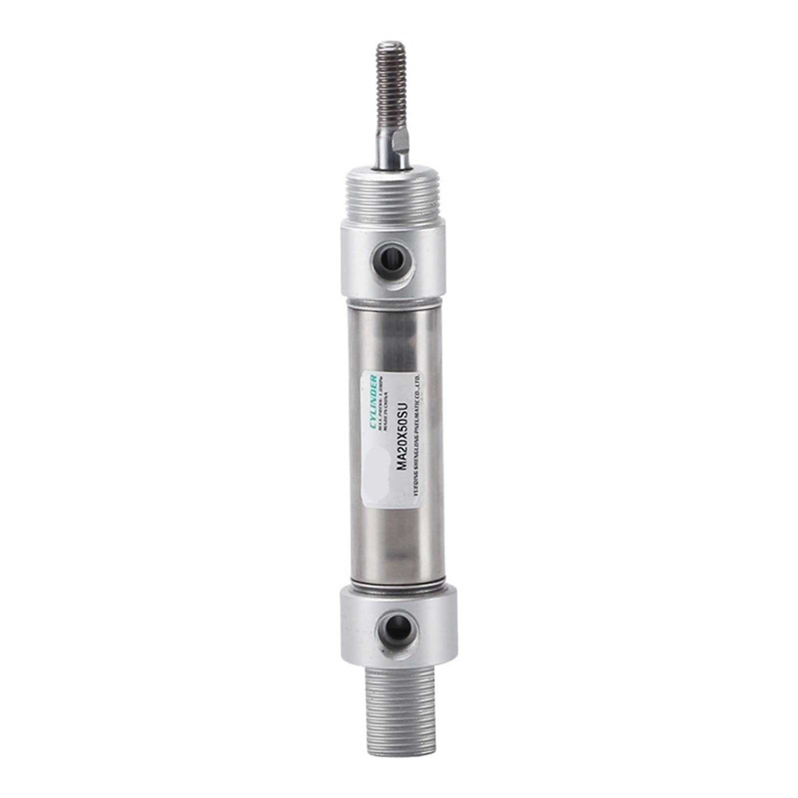 Cylindre pneumatique MA63 double action mini vérin inox course 60mm pour automatisme