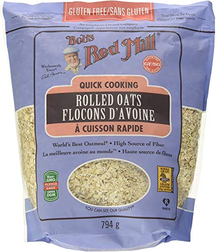 Bobs Red Mill Flocons d'avoine sans gluten cuisson rapide, 794 g