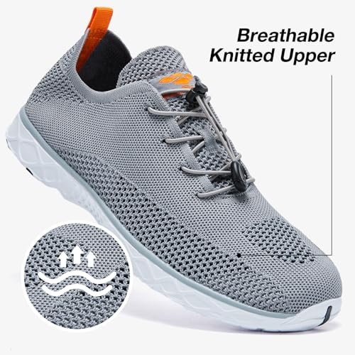 ALEADER Xdrain Men's Water Shoes Lightweight Pool Swim Shoes for Water Sport, Tennis, Walk & Travel2