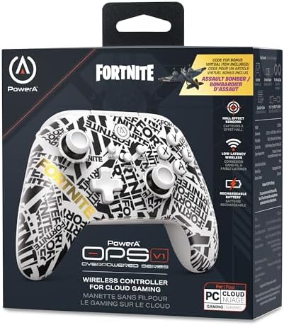 PowerA OPS v1 Fortnite — galinė pusė