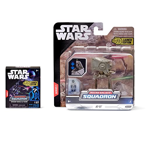 Star Wars Micro Galaxy Squadron At-St (Endor) Mystery Bundle - 3-Inch Light Armor Class Vehicle And Scout Class Vehicle With Micro Figure Accessories - Amazon Exclusive #TOP1