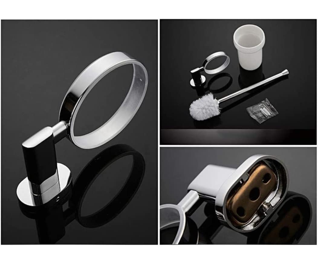 Juego de escobilla de inodoro para montaje en pared, accesorios de limpieza de baño, perfecto para fregar suelos, herramienta de limpieza de inodoro elegante y funcional