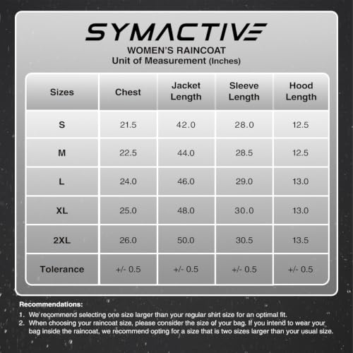 Image of Amazon Brand - Symactive Women's Raincoat | Waterproof Lightweight One Piece PVC Long Coat with Hood | Snap Buttons | Side Pocket | Drawstring Hood | Purple, M