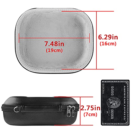 Geekria Ultrashell Headphones Case Compatible With Jbl Tour One, Live 500Bt, Live 650 Btnc, Tune 750, E65Btnc Case, Replacement Hard Shell Travel Carrying Bag With Cable Storage (Black) #TOP3