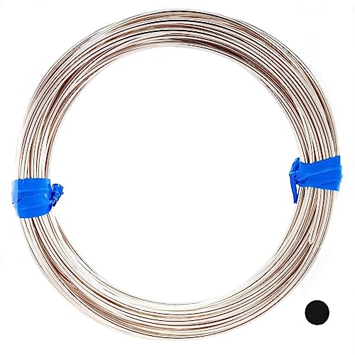 Image of 925 Sterling Silver Wire, 20 Gauge, Round, Half Hard, 50FT by CRAFT WIRE