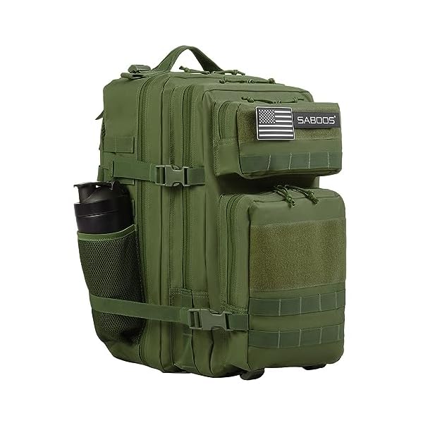 Tactical-Backpack-Military-Backpacks-for-Men-Gym-Camping-Hiking-Daypack-Large-Rucksack-3-Days-with-Molle-25L-45L Saboos Tactical Backpack Military Backpacks for Men Gym Camping Hiking Daypack Large Rucksack 3 Days with Molle 25L-45L
