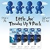 Little Joe Thumbs Up Car Air Freshener, 45-Day Long-Lasting Fragrance, Extra Strong Scented Vent Clip for Car Interior Home & Office - 4 Pack Ocean Splash (Blue) #1