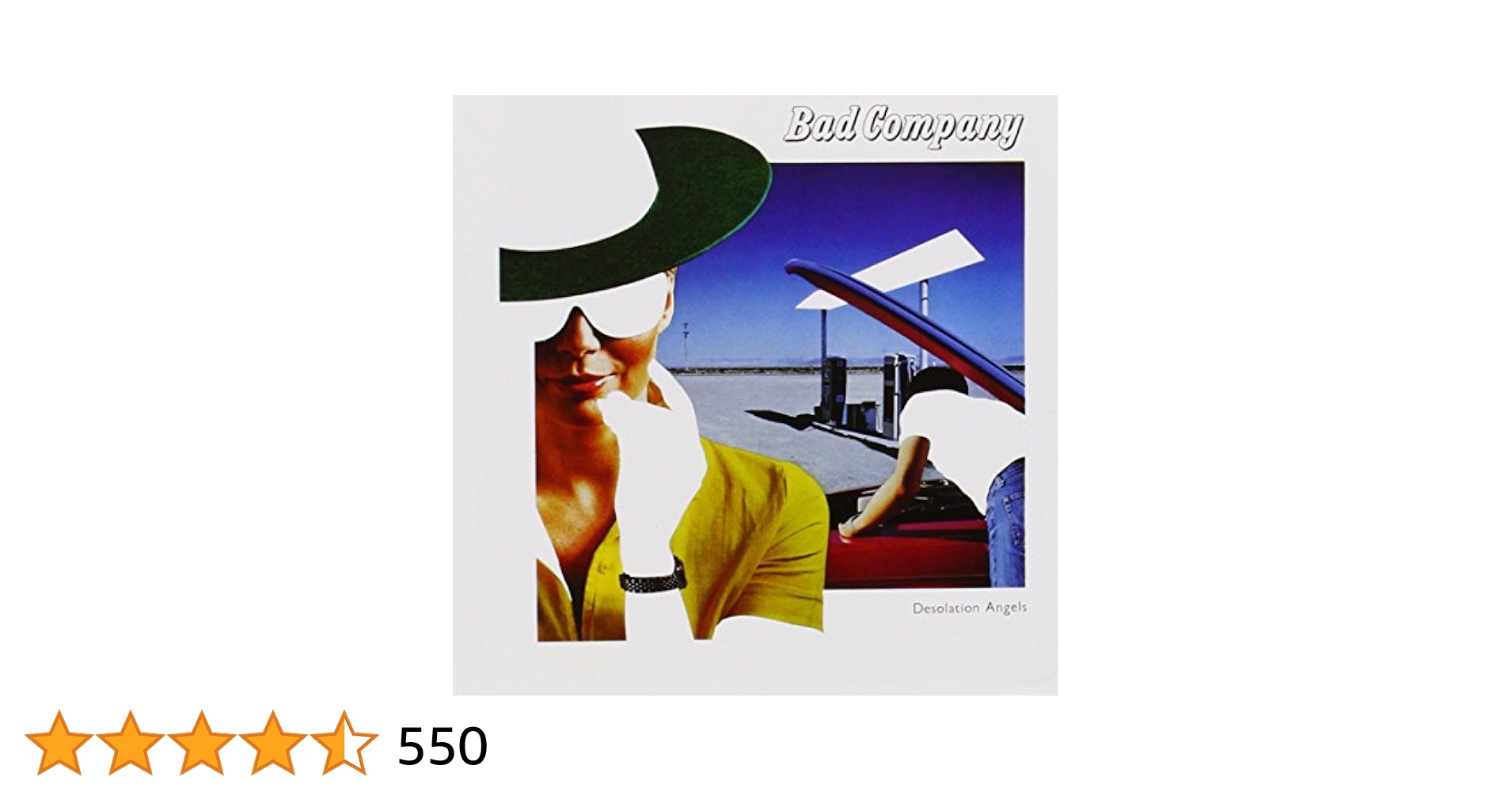 BAD COMPANYバッド•カンパニー/ディンジャラス•エイジ/日本盤、未開封 帯付きLP】Bad Company Desolation Angels バッド・カンパニー