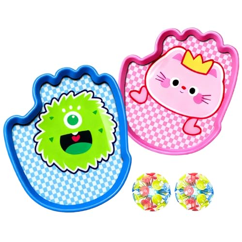 Interactive Toss and Catch Game - Paddle Ball Toy for Kids and Families, Ideal for Indoor Play, Outdoor Garden Fun, Kindergarten