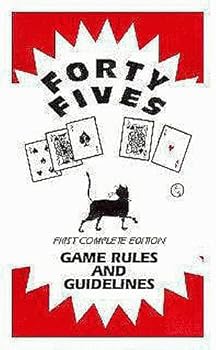 Paperback Forty Fives: Game Rules and Guidelines Book