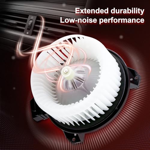 Image of HVAC Front Blower Motor 700203 Replace for Honda 09-15 Pilot, 08-12 Accord, 11-17 Odyssey, Jeep 07-17 Patriot, Dodge 09-13 Ram 1500, 10-18 Ram 2500 3500, 07-12 Caliber, 07-14 Ford Edge, PM9313