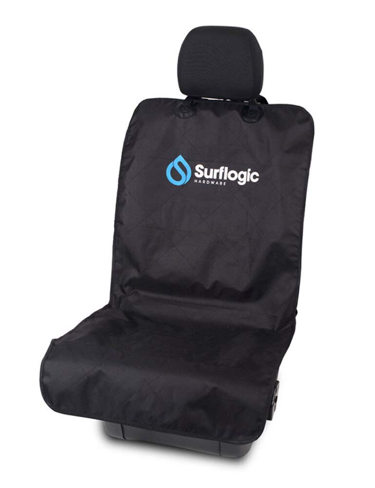SURF LOGIC , Funda Impermeable Para DEL Asiento Coche Clip System Unisex Adulto, Negro, L
