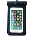 H2NO® IPX8 Certified Universal Waterproof Cell Phone Carrying Case For Apple iPhone 6, (not 6 Plus), 5s, 5, Galaxy S5, S4 S3, HTC One & Other Similar Sized Deviices - Black- IPX8 Certified to 100 Feet. Lanyard and Armband Included. MARCH MADNESS PROMOTION - LOWEST PRICE EVER - SAVE 70% OFF RETAIL PRICE!