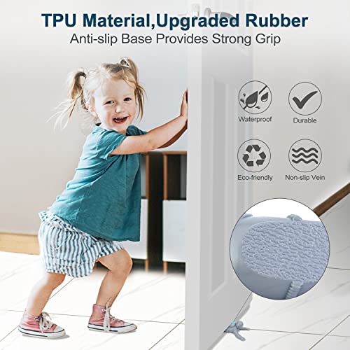 Door Stopper, Wedama 1 Pack Decorative Astronaut Doorstop, Upgraded Tpu Non-Slip Rubber Cute Man Door Stop, Fit For Gap Up To 1.37'', Flexible And Heavy Duty Door Holder For Home & Office Use #TOP2