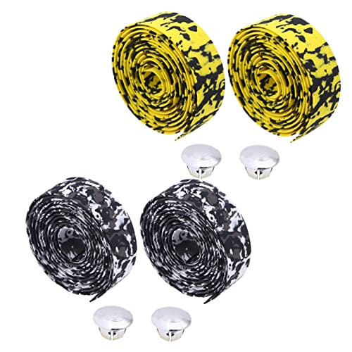 Toddmomy Lenkerband Für Rennrad 4 Rollen Nicht-gürtel Fahrradlenkerband Dekoratives Band Gepolstertes Gefühl