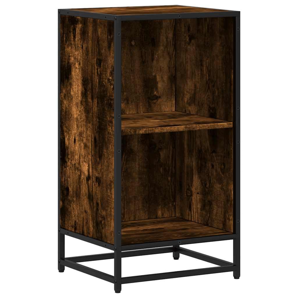 Libreria di incenso 40 x 35 x 76 cm, struttura in metallo, 2 scomparti, stabile, durevole, design moderno per soggiorno, studio
