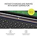 Logitech iPad Pro 10.5 inch Keyboard Case | SLIM COMBO with Detachable, Backlit, Wireless Keyboard and Smart Connector (Blue)