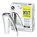 Nutcracker tool by Zexelo - Metal Nutcracker - Gadget Set for Home Kitchen - Nut Cracker Tool for Hazelnuts - Pecans - Peanuts - Pistachio - Stainless Steel Heavy Duty Nutcracker Nut Sheller