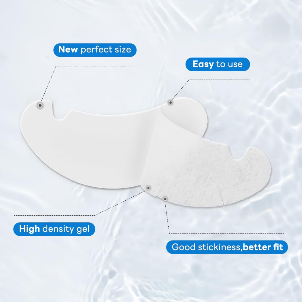 Lunamoon Eye Pads for Eyelash Extension Eyelash Pads U Pads for Eyelash Extension Pad Eyelash Pad Eyelash Colouring Pad Eyelash Lifting Pad Eye Gel Patch for Eyelash Extensions 50 works (U-Blue) - Image 4