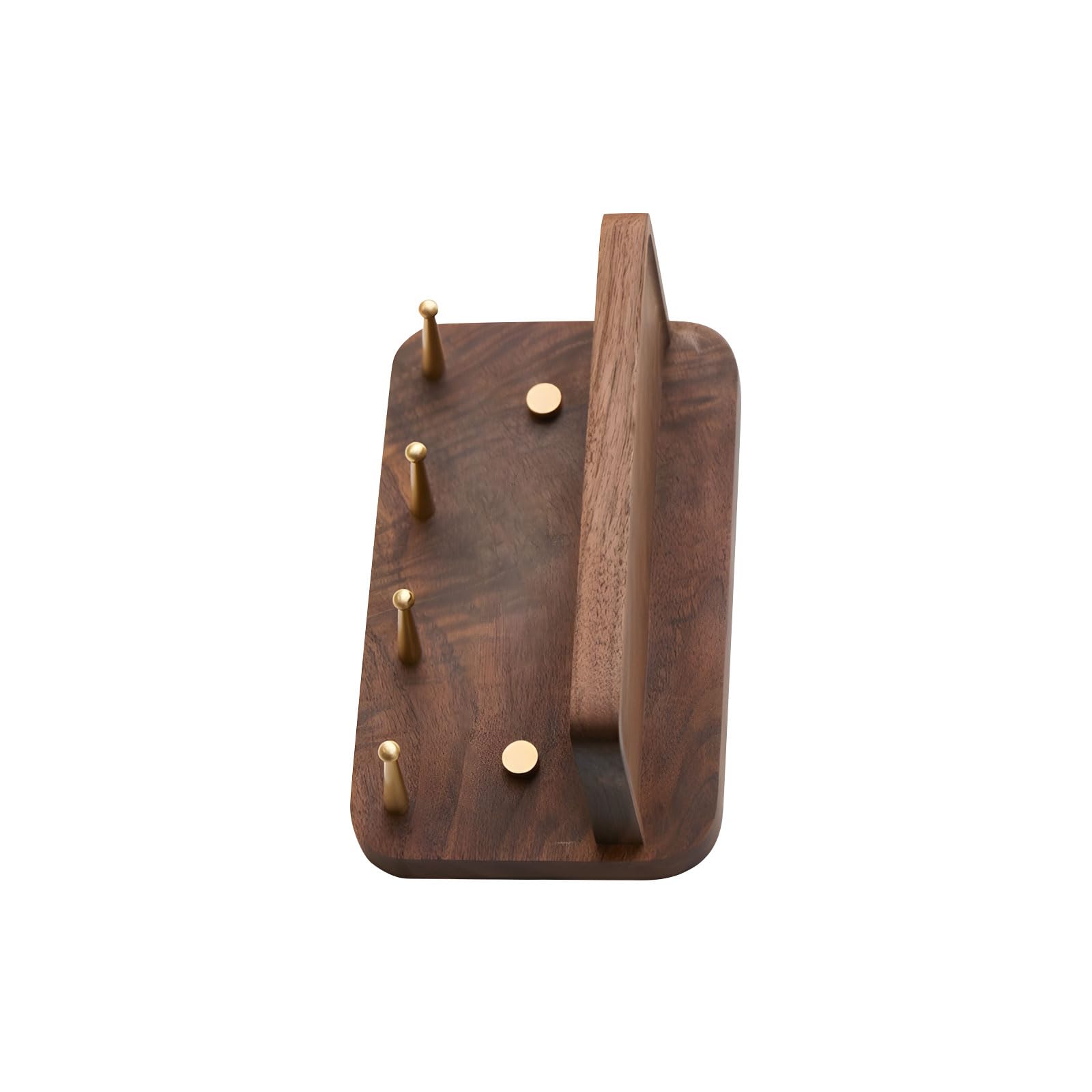 Hdoytxxm H Doytxxm Attractive Anger Wit Wooden Base And 4 Metal Ooks Ideal For Ome Arrangement And Space Saving Beechwood Rack
