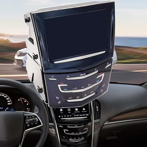 Fit Cadillac CUE System Touch Screen Navigation Radio New OEM Replacement Compatible with Cadillac ATS CTS SRX XTS ELR 2013-2020(Only with 2 Heated Seat Option)