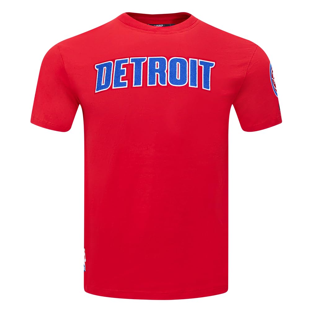 Pro Standard Men's NBA Classic Chenille Standard Cotton Short Sleeve Shirt