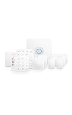 Ring Alarm 14-Piece Kit – Wireless Smart Home Security System | Expandable | Easy Setup | Mobile App Control | 24/7 Professional Monitoring | Alexa Compatible