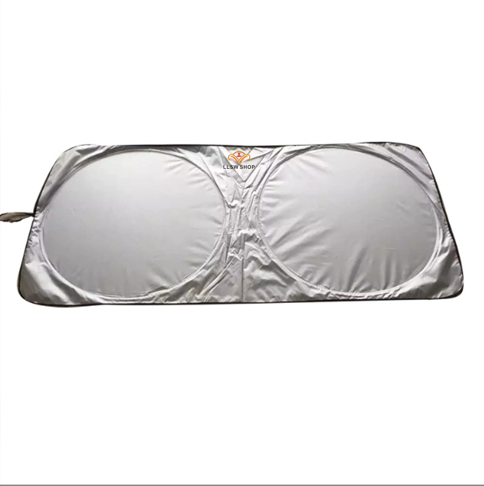 Foldable Car Windshield Sun Shade Protection Cover, Front Window Blocks UV Rays and Heat SUV Sunshade Shield (1 Piece)