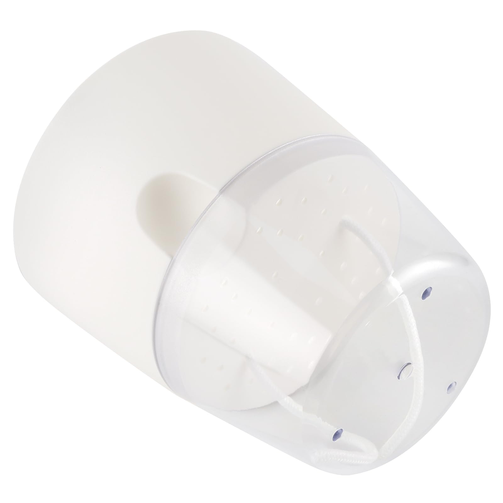 6 vasi autoirriganti, colore bianco, 15 cm, auto-irrigazione, con sistema di irrigazione per piante da interno