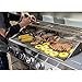 Monument Grills 77352 6+1 Burner Stainless Steel Cabinet Style Propane Gas Grill with Knob Controls, Side Burner, Built-In Thermometer, and Rotisserie Kit