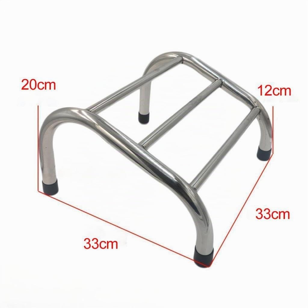 Harilla Repose-pieds en acier inoxydable pour barbiers, chaise de coiffure, pour Salon de coiffure, repose-pieds, accessoire de SPA de, pédale