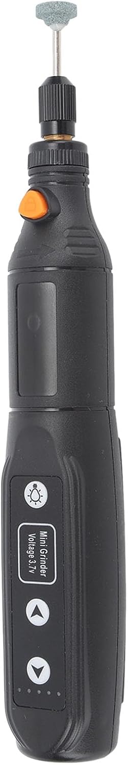 Mini Cordless Rotary Tool, 5 Speed Electric Grinder Set with USB Plug, 3.7V Portable Engraver - Adjustable Speed, Rechargeable Battery, Ideal for Crafting and DIY