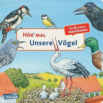 Board book Hör mal: Unsere Vögel [German] Book