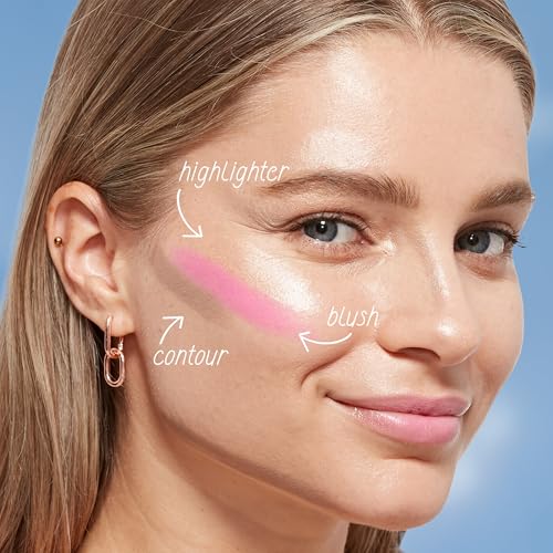 COVERGIRL Trublend Skin Enhancer Blush Balm Stick, Vegan Formula, Easy to Use, Glides on Effortlessly, Non-Greasy, Doesn't Crease - 255 Midnight Plum (Bright, Deep Berry) - image 6
