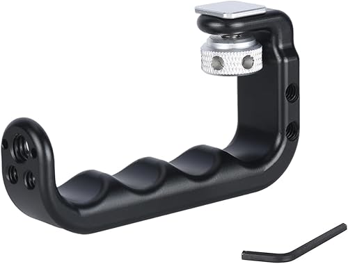 NICEYRIG Empuñadura de zapata para cámara, empuñadura ergonómica para montaje en zapata - 451
