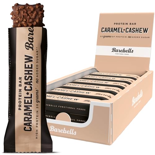Barebells Barre de protéine Chocolat Caramel Cashew 12x55g
